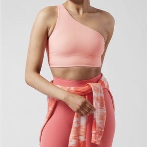 Athleta one shoulder sports bra